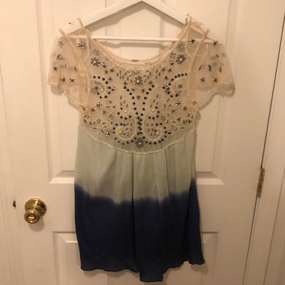 Free People beaded dress